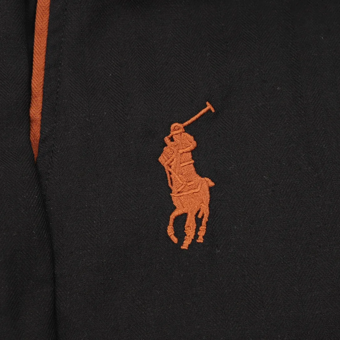 P300 Ralph Lauren/Ralph Lauren War Horse Embroidered Tencel Linen Casual Shorts Size: XS-L